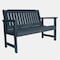 Highwood Usa 4ft Lehigh Garden Bench Outdoor Furniture for Patio, Backyard, Garden AD-BENW2-FBE - alternate 1
